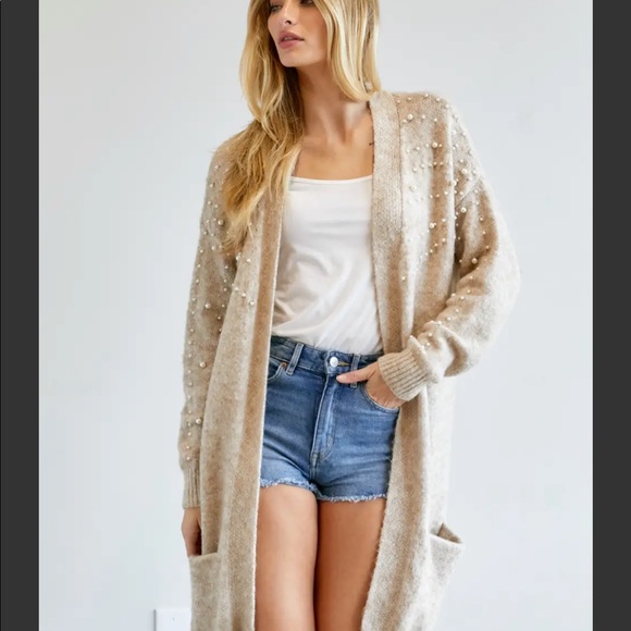 Pearl Cream Cardigan - Picture 4 of 14